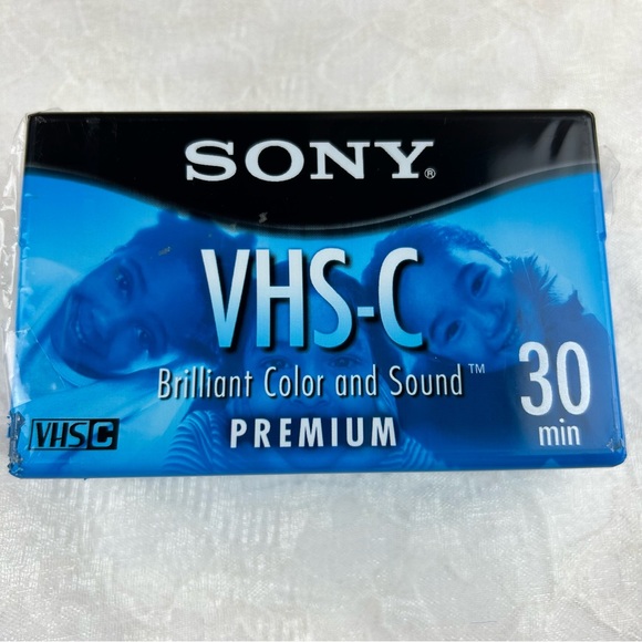 Sony Other - NEW - Sony VHS-C Tape Premium 30min SP 90 min EP